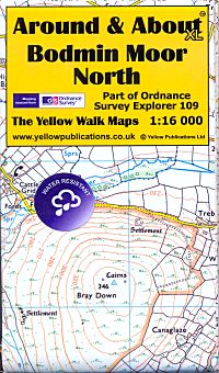 Bodmin Moor North Map