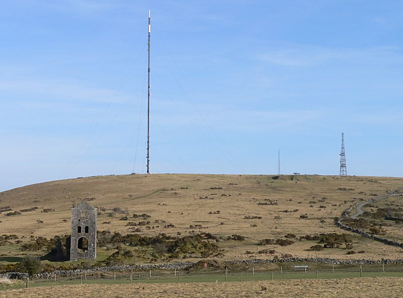 Caradon Hill Mast and Mines