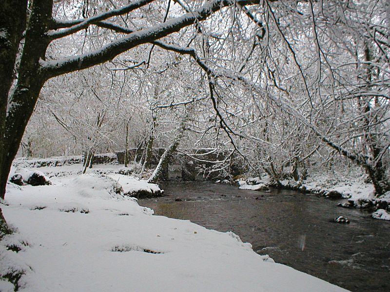 Draynes Bridge in the Snow