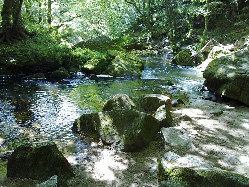 Golitha Falls Beach