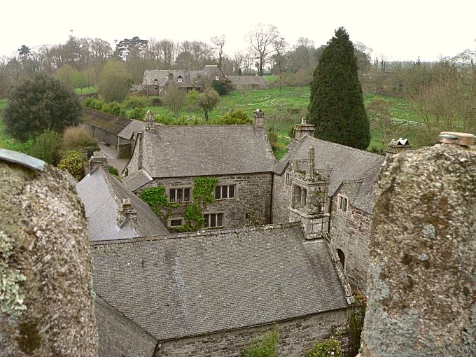 Cotehele House from the Tower