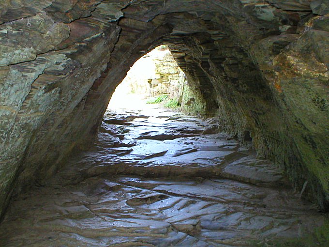 Tintagel Castle Cave