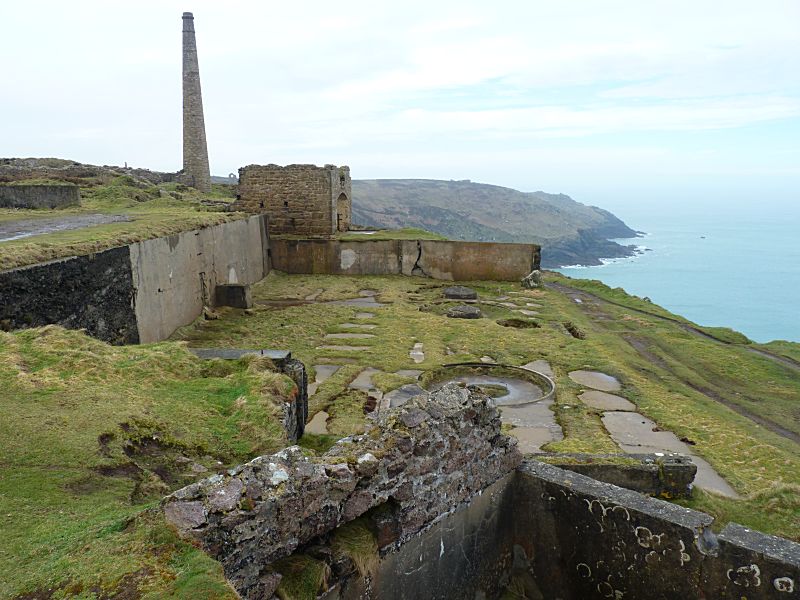 Botallack Mine Ore Processing