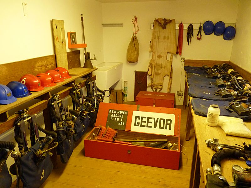 Geevor Mine Rescue Room