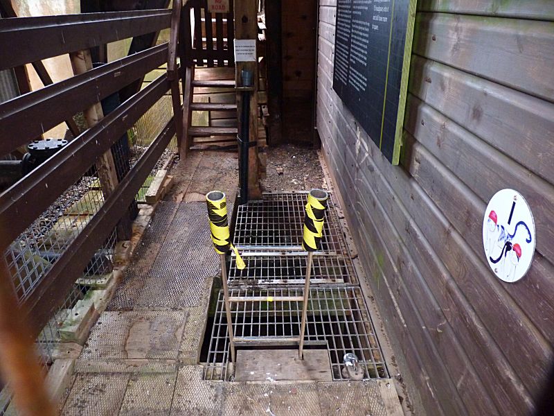 Geevor Mine Shaft Ladderway