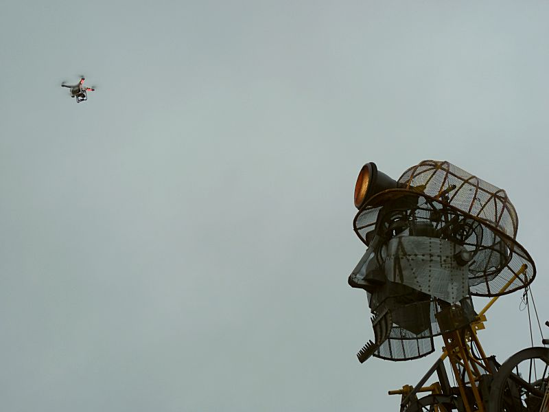 Man Engine at Minions and Drone