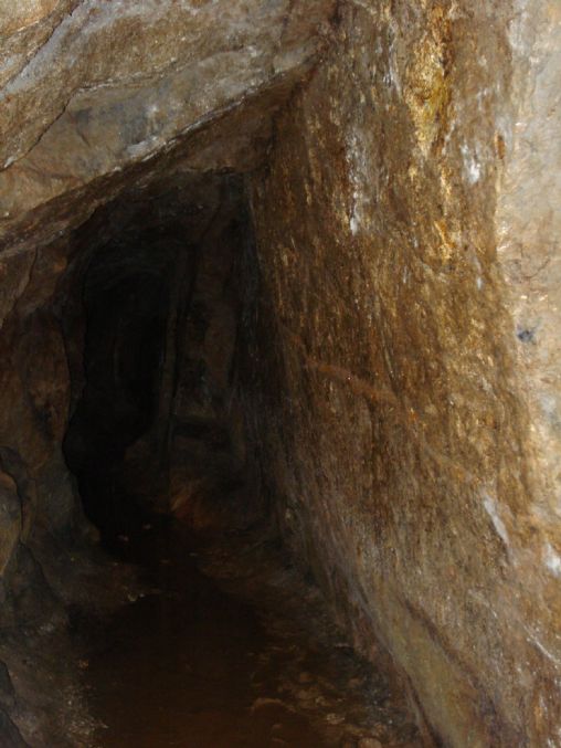 Wheal Victoria Copper Mine Underground