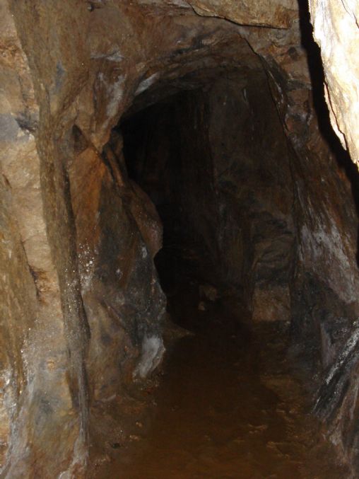 Wheal Victoria Copper Mine Underground