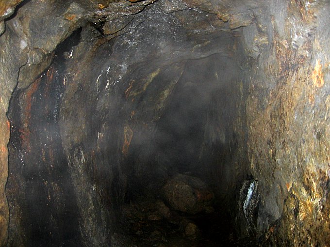 Wheal Victoria Copper Mine Underground