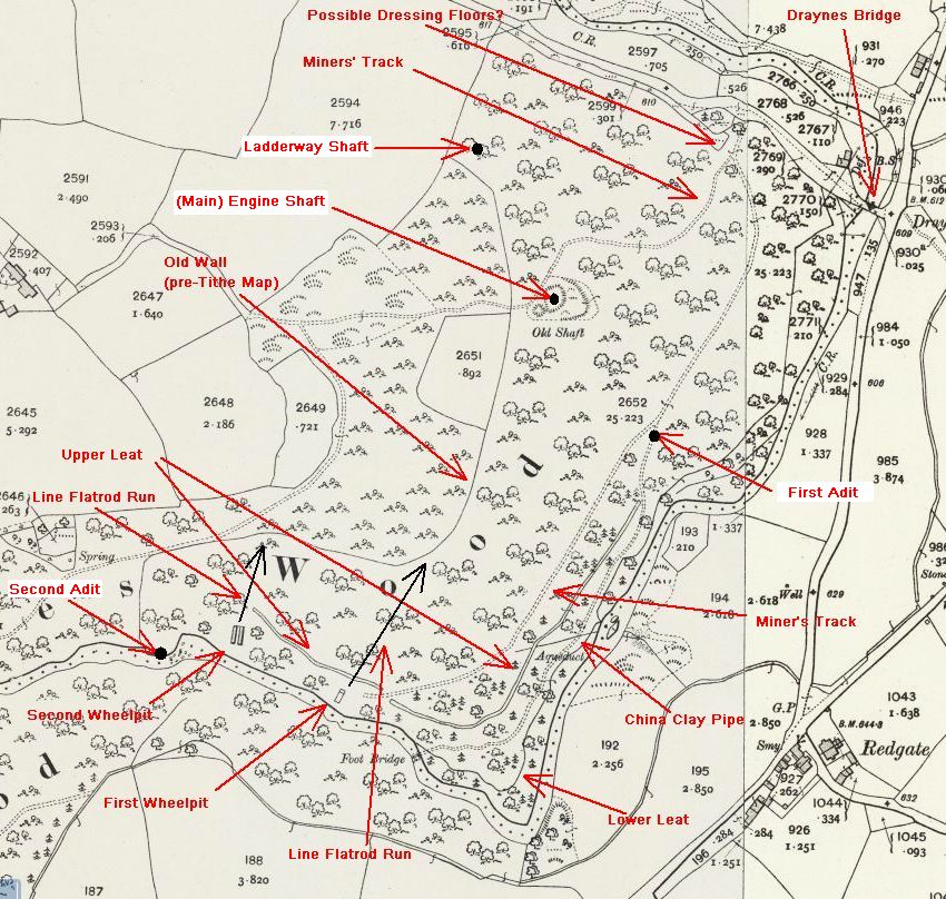 Wheal Victoria Mine Main Features