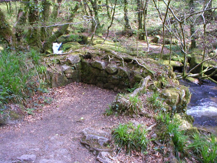 Wheal Victoria Mine Building by Wheel-pits