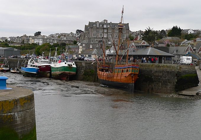 Padstow Harbour and the Matthew