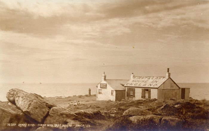 Land's End First and Last House Old