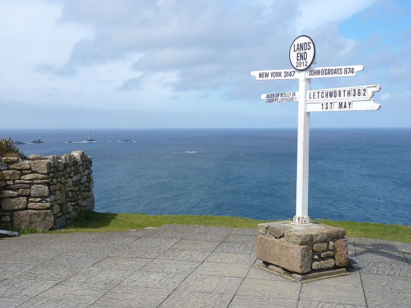 Land's End Signpost