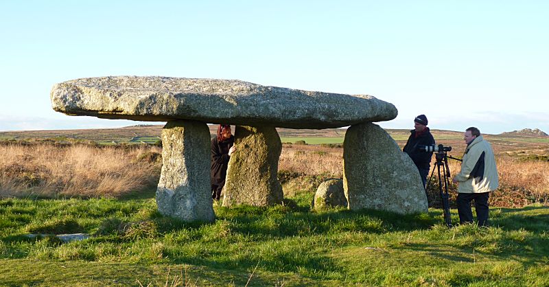 Lanyon Quoit Filming