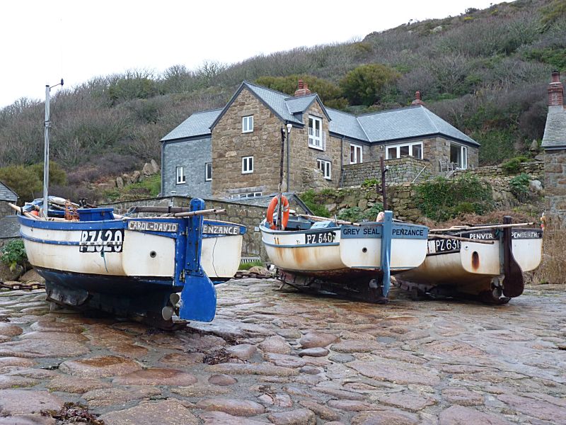 Penberth Cove Boats