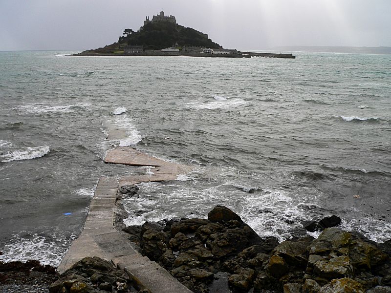 St Michael's Mount from Ferry Steps