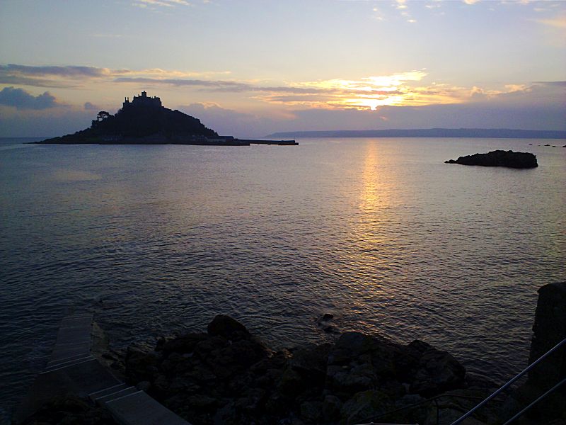 St Michael's Mount Sunset