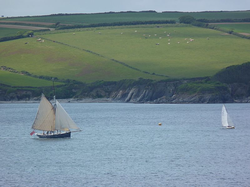 Fowey Harbour Sailing