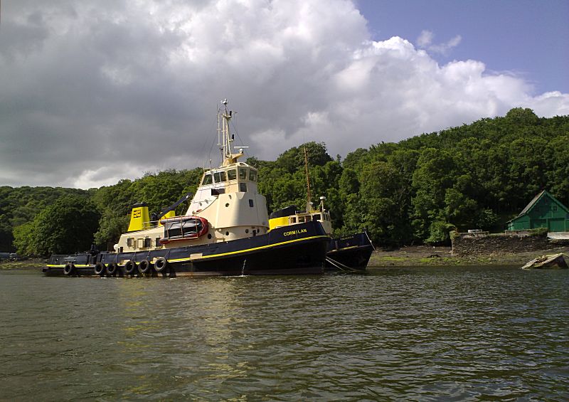 Fowey Shipping Cormilan and Tregeagle