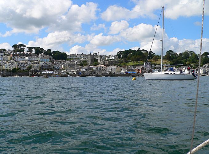 Fowey from the water