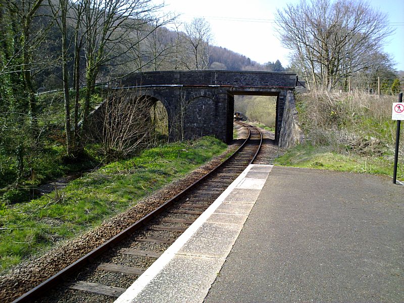 Looe Valley Line Sandplace Bridge