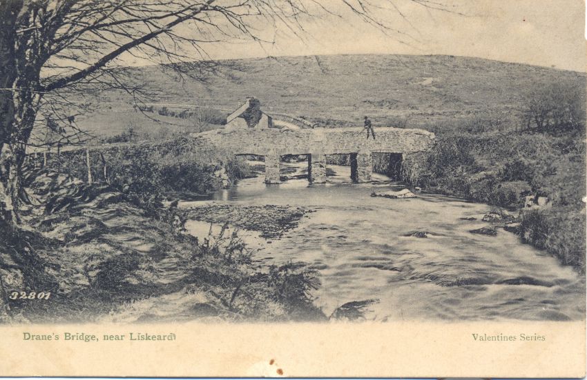 Draynes Bridge old postcard